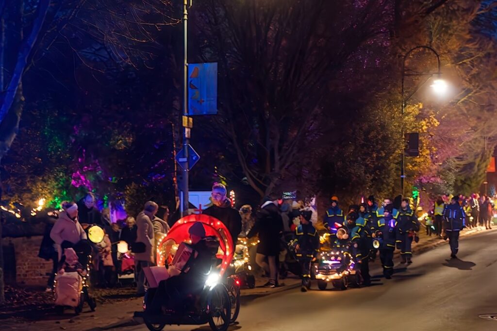 Lichterumzug Osterholzer Winterlichter