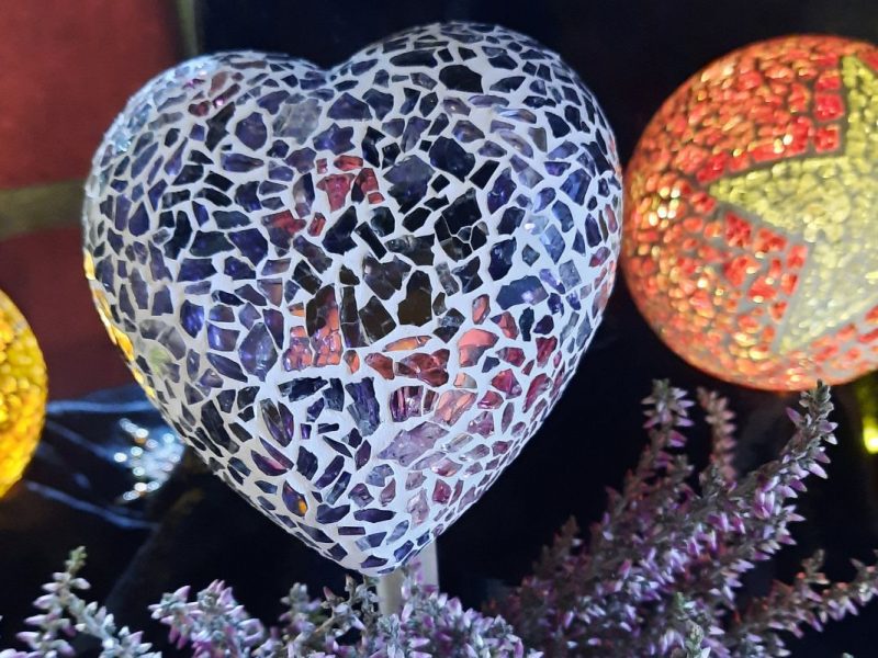 Mosaikkugeln Herz Mosaikkugeln Herz