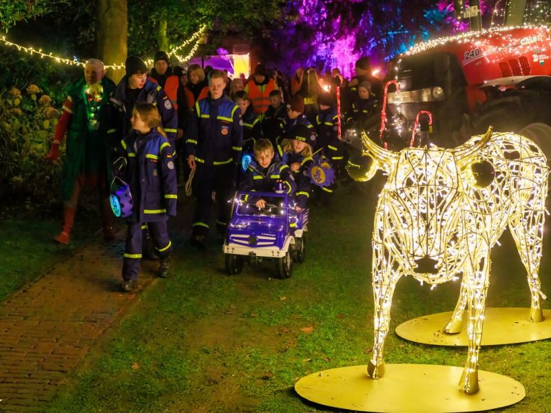 Lichterumzug am Museum